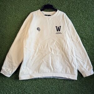 Darc Before Dawn Crewneck XXL White Wolf‎ Graphic 202 of 1000 Limited Edition